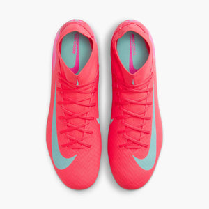 NIKE ZM SUPERFLY 10 ACADEMY SG EMBER GLOW/AURORA GREEN