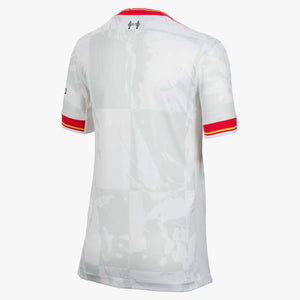 NIKE JR LIVERPOOL 24-25 THIRD JERSEY WHITE/PURE PLATUNUM