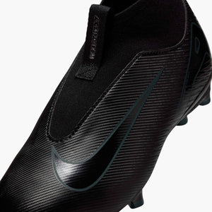 NIKE JR ZM SUPERFLY 10 ACADEMY FG BLACK/DEEP JUNGLE