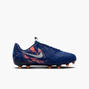 NIKE JR PHANTOM GX ll ACADEMY FG HAALAND BLUE VOID/CHROME