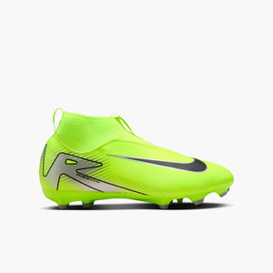 NIKE JR ZM SUPERFLY 10 ACADEMY FG VOLT/BLACK