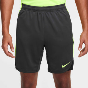 NIKE STRIKE DRI-FIT SHORT ANTHRACITE/VOLT