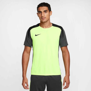 NIKE STRIKE DRI-FIT SS TOP VOLT/ANTHRACITE