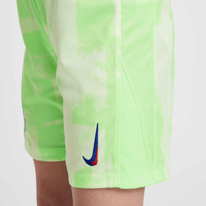 NIKE JR BARCELONA 24-25 THIRD SHORT BARELY VOLT/LIME BLAST