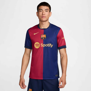 NIKE BARCELONA 24-25 HOME JERSEY ROYAL BLUE/NOBLE RED