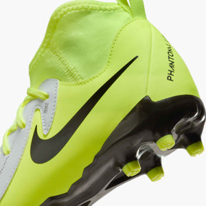 NIKE JR PHANTOM LUNA ll ACADEMY FG METALLIC SILVER/VOLT