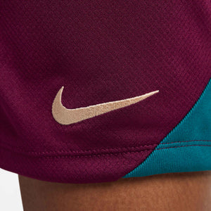 NIKE PSG 24-25 STRIKE SHORT BORDEAUX/GEODE TEAL