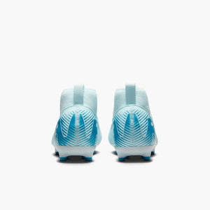 NIKE JR ZM SUPERFLY 10 ACADEMY FG GLACIER BLUE/BLUE ORBIT