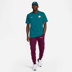 NIKE PSG 24-25 TRAVEL SS TOP GEODE TEAL