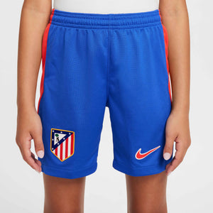 NIKE JR ATLETICO 24-25 HOME SHORT HYPER ROYAL/WHITE