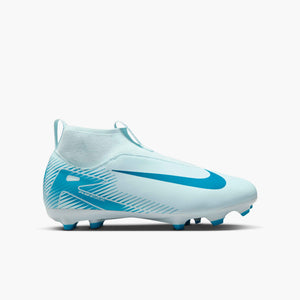 NIKE JR ZM SUPERFLY 10 ACADEMY FG GLACIER BLUE/BLUE ORBIT