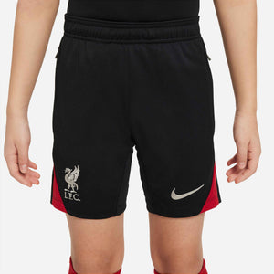 NIKE JR LIVERPOOL 24-25 STRIKE SHORT BLACK/GYM RED