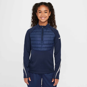 NIKE JR CHELSEA 24-25 DRILL TOP WINTER WARRIOR OBSIDIAN