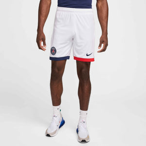 NIKE PSG 24-25 AWAY SHORT WHITE/UNI RED