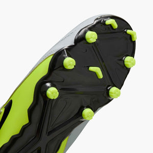 NIKE JR PHANTOM GX ll ACADEMY FG METALLIC SILVER/VOLT