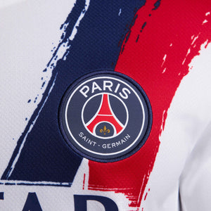 NIKE PSG 24-25 AWAY JERSEY WHITE/MIDNIGHT NAVY