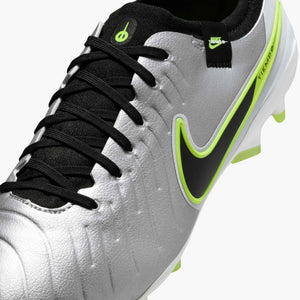 NIKE TIEMPO LEGEND 10 PRO FG METALLIC SILVER/BLACK/VOLT