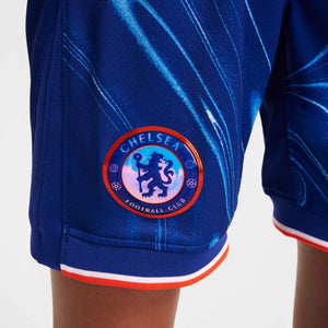 NIKE JR CHELSEA 24-25 HOME SHORT RUSH BLUE/TEAM ORANGE