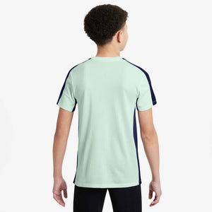 NIKE JR CR7 DRI-FIT SS TOP BARELY GREEN/BLUE VOID