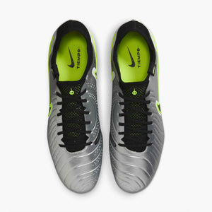 NIKE TIEMPO LEGEND 10 ELITE SG METALLIC SILVER/BLACK/VOLT