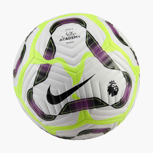 NIKE PREMIER LEAGUE 24-25 ACADEMY BALL WHITE/BOLD BERRY/VOLT