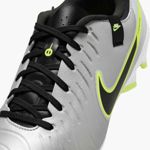 NIKE TIEMPO LEGEND 10 ACADEMY FG METALLIC SILVER/BLACK/VOLT