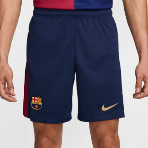 NIKE BARCELONA 24-25 HOME SHORT MIDNIGHT NAVY/NOBLE RED