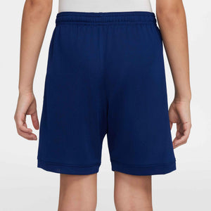 NIKE JR HAALAND DRI-FIT SHORT BLUE VOID/UNI BLUE