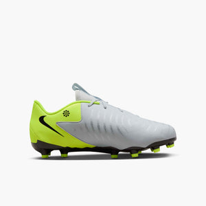 NIKE JR PHANTOM GX ll ACADEMY FG METALLIC SILVER/VOLT