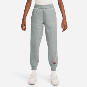 NIKE JR CR7 CLUB FLEECE PANT SMOKE GREY/METALLIC GOLD