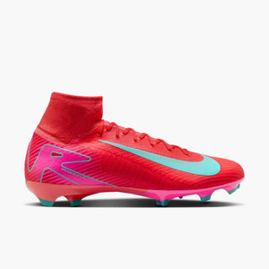 NIKE ZM SUPERFLY 10 PRO FG EMBER GLOW/AURORA GREEN