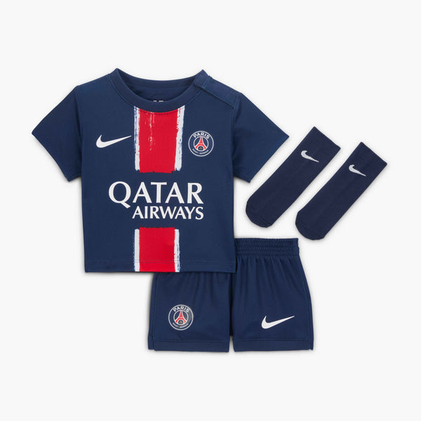 NIKE JR PSG 24-25 INF HOME KIT MIDNIGHT NAVY/RED