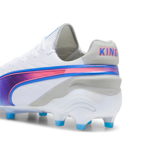 PUMA KING ULTIMATE FG WHITE/BLUEMAZING