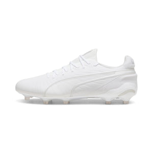 PUMA KING ULTIMATE FG WHITE/SILVER