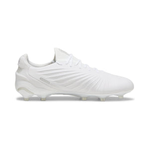 PUMA KING ULTIMATE FG WHITE/SILVER