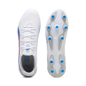 PUMA KING MATCH FG WHITE/BLUEMAZING