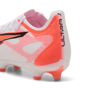 PUMA ULTRA 5 PRO FG WHITE/GLOWING RED