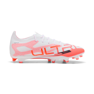 PUMA ULTRA 5 PRO FG WHITE/GLOWING RED