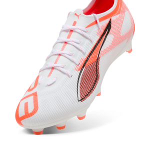 PUMA ULTRA 5 PRO FG WHITE/GLOWING RED