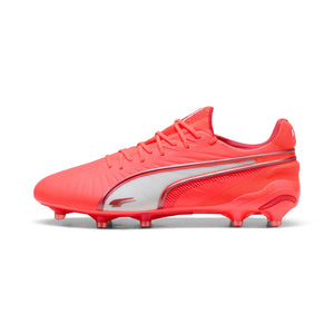 PUMA KING ULTIMATE FG GLOWING RED/WHITE