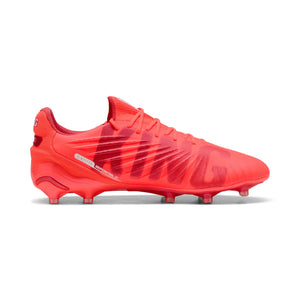 PUMA KING ULTIMATE FG GLOWING RED/WHITE