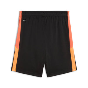 PUMA JR INDIVIDUAL LIGA TR SHORT BLACK/HEAT FIRE