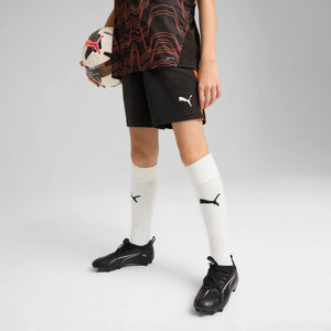 PUMA JR INDIVIDUAL LIGA TR SHORT BLACK/HEAT FIRE