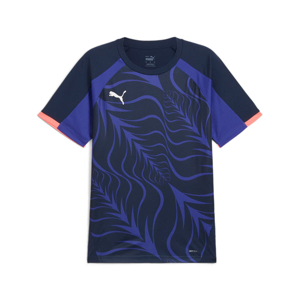 PUMA JR INDIVIDUAL LIGA GRAPHIC TR JERSEY CLUB NAVY