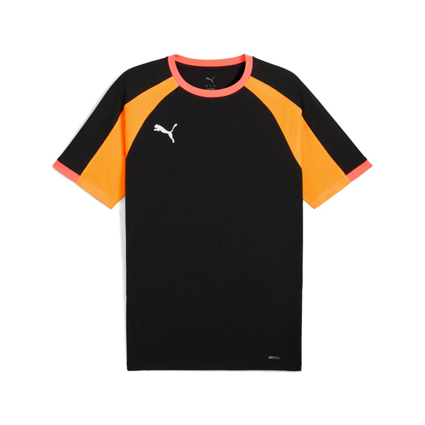 PUMA INDIVIDUAL LIGA TR JERSEY BLACK/HEAT FIRE