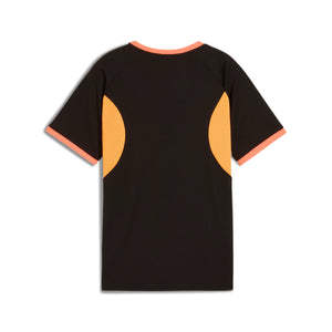 PUMA JR INDIVIDUAL LIGA TR JERSEY BLACK/HEAT FIRE