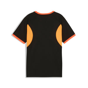 PUMA JR INDIVIDUAL LIGA GRAPHIC TR JERSEY BLACK/HEAT FIRE