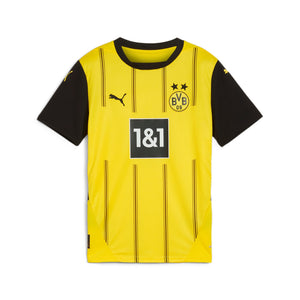 PUMA JR DORTMUND 24-25 HOME JERSEY FASTER YELLOW/BLACK