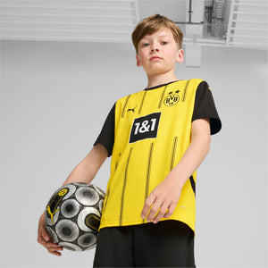 PUMA JR DORTMUND 24-25 HOME JERSEY FASTER YELLOW/BLACK