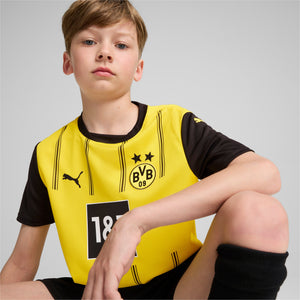 PUMA JR DORTMUND 24-25 HOME JERSEY FASTER YELLOW/BLACK